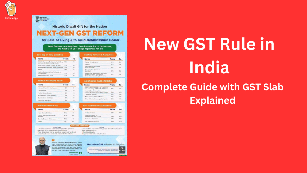 New GST Rule in India