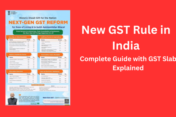 New GST Rule in India